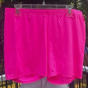 Lilly Pulitzer Bright Pink LUXLETIC SHORTS SIZE X-LARGE